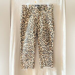 PAIGE CHEETAH PRINT JEANS